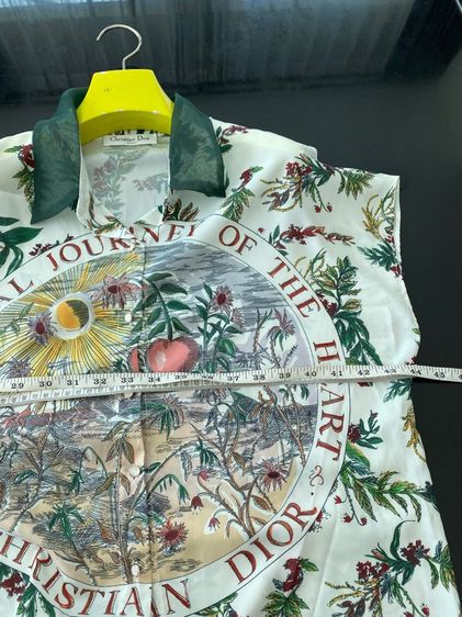 คริสเตียนดิออร์ เสื้อแขนล้ำ พร้อมกางเกง  สภาพใหม่เอี่ยม รูปที่ 3
