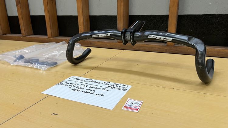 FSA K-Wing AGX Carbon Bar 420mm + FSA ACR 110mm Stem Bundle (Road Gravel Cycling) รูปที่ 18