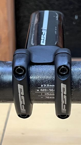 FSA K-Wing AGX Carbon Bar 420mm + FSA ACR 110mm Stem Bundle (Road Gravel Cycling) รูปที่ 5