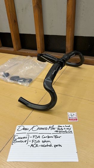 FSA K-Wing AGX Carbon Bar 420mm + FSA ACR 110mm Stem Bundle (Road Gravel Cycling) รูปที่ 15