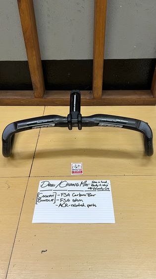 FSA K-Wing AGX Carbon Bar 420mm + FSA ACR 110mm Stem Bundle (Road Gravel Cycling) รูปที่ 17