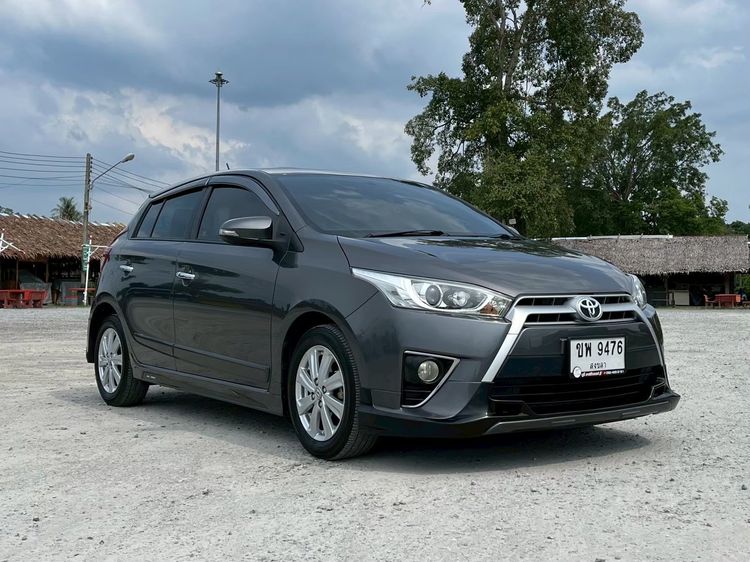 Toyota Yaris 2016 1.2 G Sedan เบนซิน ไม่ติดแก๊ส เกียร์อัตโนมัติ เทา