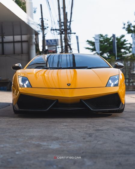 Lamborghini Gallardo 2011 5.2 LP570 4 Superleggerra Sedan เบนซิน ไม่ติดแก๊ส เกียร์อัตโนมัติ เหลือง รูปที่ 3