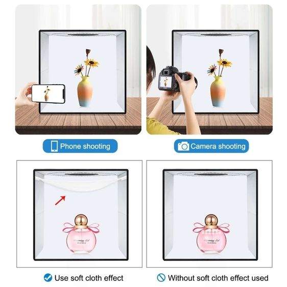 กล่องถ่ายภาพสินค้า PULUZ Light Box ขนาด 40x40 CM รูปที่ 3