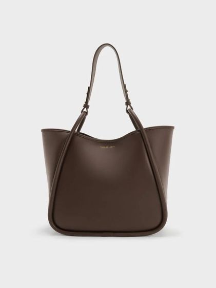 Charles Keith Lyla  Espresso Brown รูปที่ 5
