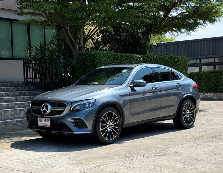 Mercedes-Benz GLC-Class 2018 GLC250d Utility-car ดีเซล ไม่ติดแก๊ส เกียร์อัตโนมัติ เทา รูปที่ 4