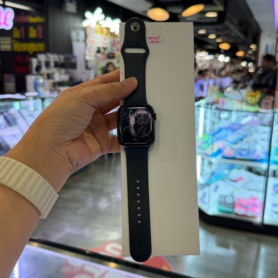 Apple Watch Series9 45mm. GPS Aluminium Midnight เครื่องศูนย์ ครบยกกล่อง🔥🔥