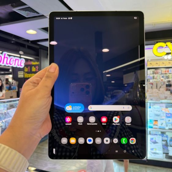 128 GB Samsung Tab S9 FE WiFi สีดำ เครื่องศูนย์ สภาพสวยมากๆ จอ10.9นิ้ว แรม6รอม128 🔥🔥