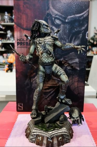 ขายงานปั้น Wolf Predator ค่าย Sideshow มือสองหายาก มีตำหนิ