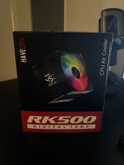 พัดลมระบาย CPU iHAVECUP RK500 Digital Temp