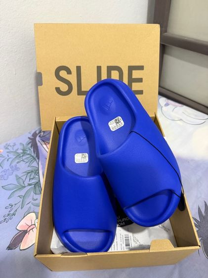 Adidas yeezy Slide Azure  6us 24.5 ของใหม่ รูปที่ 4