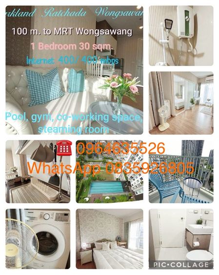 Condo The Parkland Ratchada-Wongsawang