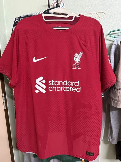 ผู้ชาย แดง ชุดฟุตบอล Nike เสื้อ Liverpool 2023-2024 Player grade