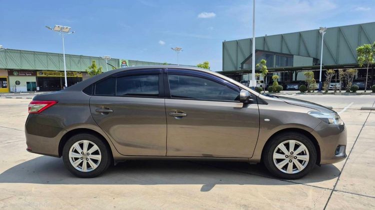 Toyota Vios 2014 1.5 E Sedan เบนซิน ไม่ติดแก๊ส เกียร์อัตโนมัติ น้ำตาล รูปที่ 3