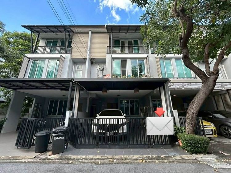  ขาย ทาวน์โฮม 3 ชั้น 🌳 หมู่บ้านอารียา เดลี่ เกษตร-นวมินทร์ Areeya Daily Kaset-Nawamin  ทำเลดีที่สุด สภาพสวย พร้อมอยู่ ใกล้รถไฟฟ้าหลายสาย 🔥
