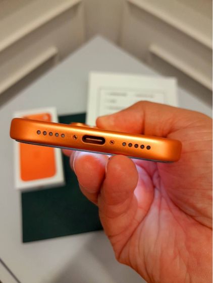 iPhone 17 Pro 512GB สีส้ม Cosmic Orange เครื่องศูนย์สภาพสวยกริ๊ป แบต 93 เปอ อุปกรณ์ครบ ยังไม่ได้ใช้ รูปที่ 4