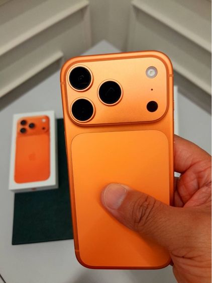 iPhone 17 Pro 512GB สีส้ม Cosmic Orange เครื่องศูนย์สภาพสวยกริ๊ป แบต 93 เปอ อุปกรณ์ครบ ยังไม่ได้ใช้ รูปที่ 7