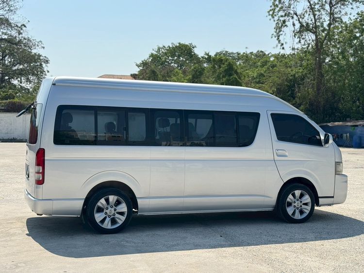 Toyota Commuter 2009 2.5 Van ดีเซล ไม่ติดแก๊ส เกียร์ธรรมดา บรอนซ์เงิน รูปที่ 4