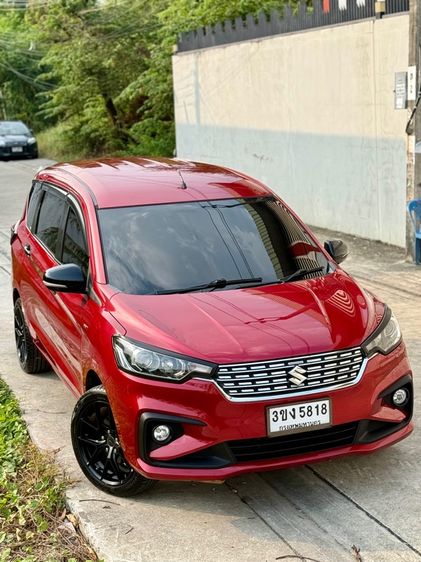 Suzuki Ertiga 2022 1.5 GX Utility-car เบนซิน ไม่ติดแก๊ส เกียร์อัตโนมัติ แดง