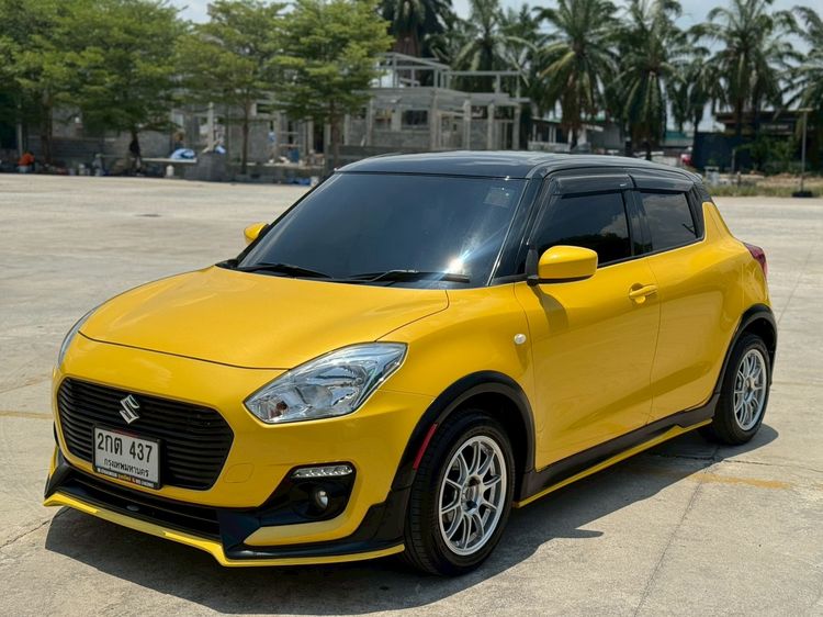 รถ Suzuki Swift 1.2 GL Max Edition สี เหลือง