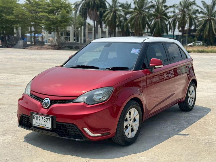 รถ MG MG3 1.5 X สี แดง