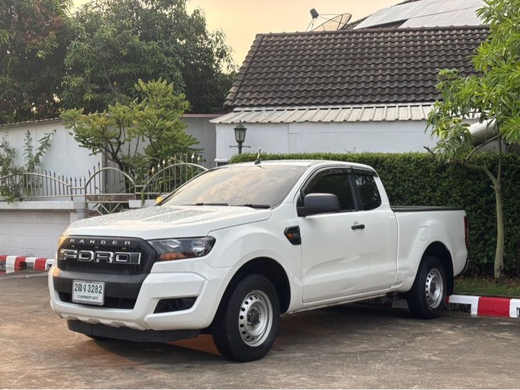Ford Ranger 2017 2.2 XL Pickup ดีเซล ไม่ติดแก๊ส เกียร์ธรรมดา ขาว รูปที่ 3