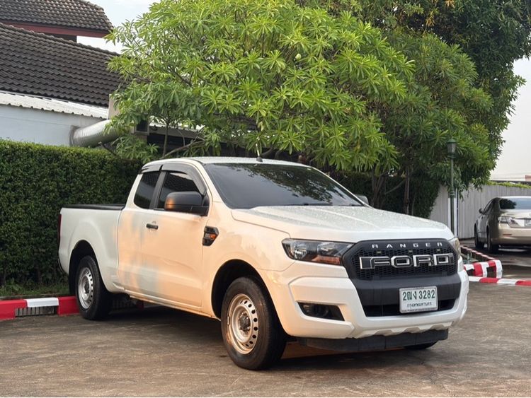 Ford Ranger 2017 2.2 XL Pickup ดีเซล ไม่ติดแก๊ส เกียร์ธรรมดา ขาว รูปที่ 2