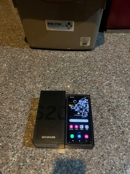 ขายSamsungS20Ultraสีดำ128กิ๊กRam12มีกล่องจอไม่จุดไม่เส้นหายากสูนTrueใช้งานดีทุกๆฟังชั่นถูกมากกกก