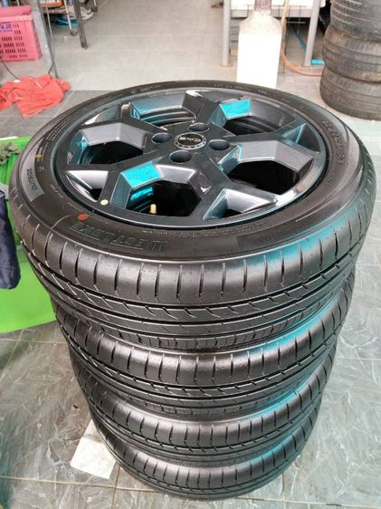 แม็กbyd ป้ายแดง ขอบ16 พร้อมยางwestlake 185 55 16 ปี26 ตุ่มหน้ายางยังอยู่ทุกเส้น ใส่ vios yaris  mazda 2 swift ได้เลย  4 รู 100