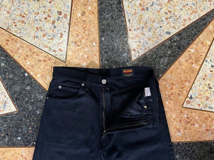 📌BIG JOHN👖-Super black เอว29-30 รูปที่ 4