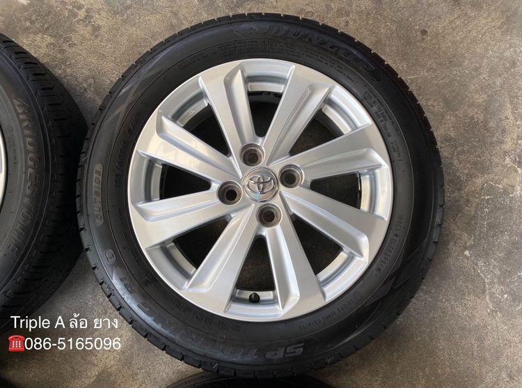 ✨ล้อแม็กพร้อมยาง✨Toyota Vios 8 ก้าน ขอบ 15💖สภาพสวย💖 รูปที่ 5