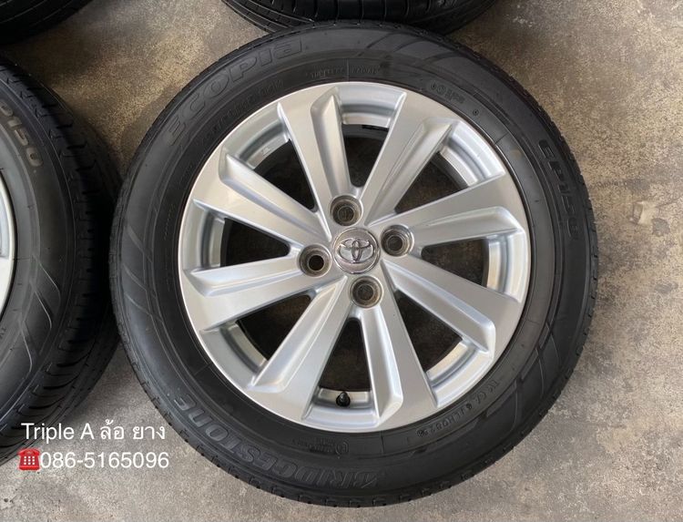 ✨ล้อแม็กพร้อมยาง✨Toyota Vios 8 ก้าน ขอบ 15💖สภาพสวย💖 รูปที่ 3