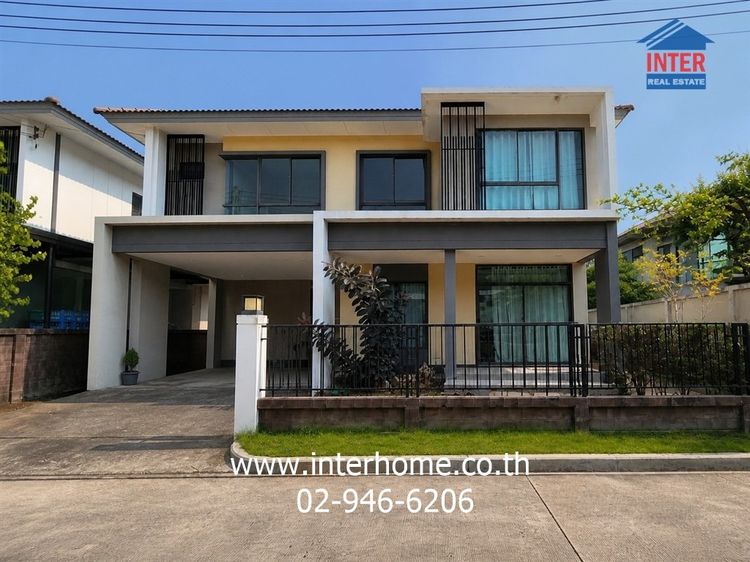 บ้านเดี่ยว 2 ชั้น 62.4 ตร.ว. หมู่บ้านแกรนดิโอ2 พระราม2 ถนนพระราม2 เมืองสมุทรสาคร สมุทรสาคร