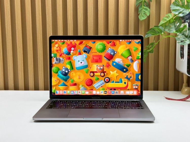 Apple Macbook Pro 13 Inch แมค โอเอส 8 กิกะไบต์ อื่นๆ ไม่ใช่ MacBook Pro (13.3-inch,2020 Two Thunderbolt 3 ports) Ram8GB SSD256GB SpaceGray 