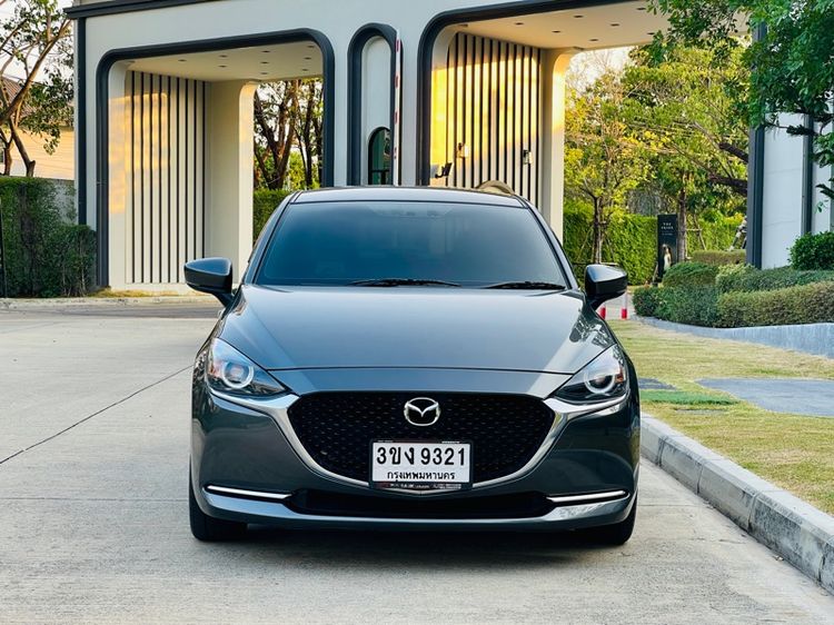 Mazda Mazda 2 2022 1.3 Skyactiv-G S Leather Sedan Sedan เบนซิน ไม่ติดแก๊ส เกียร์อัตโนมัติ เทา รูปที่ 2