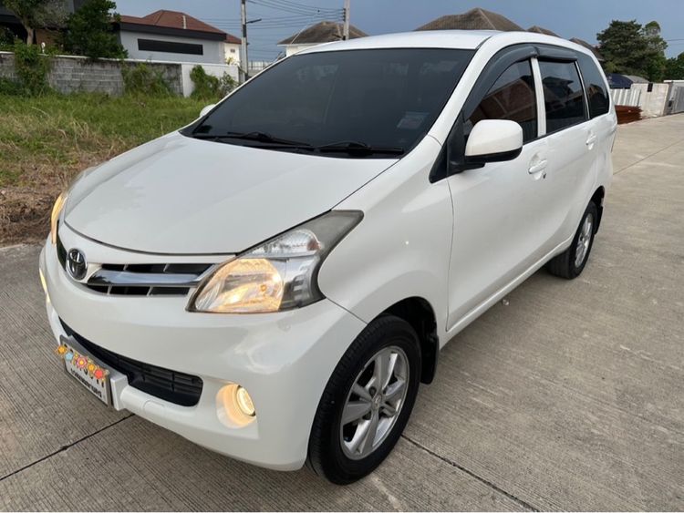 Toyota Avanza 2013 1.5 E Sedan เบนซิน เกียร์อัตโนมัติ ขาว รูปที่ 3