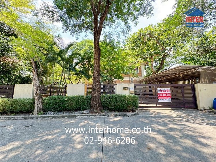 บ้านเดี่ยว 2 ชั้น 123 ตร.ว. หมู่บ้านดิเอสทาน่า พระราม5 ติดมหาวิทยาลัยราชพฤกษ์ ถนนพระราม5-นครอินทร์ ถนนราชพฤกษ์ บางกรวย นนทบุรี