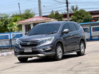 CR V ปี2015จดทะเบียนปี2016 มือเดียวป้ายแดง ไมล์แท้ เน้นขายเงินสด
