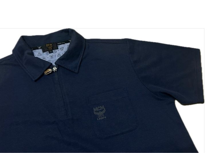 MCM Half-zip Polo Shirt รูปที่ 3