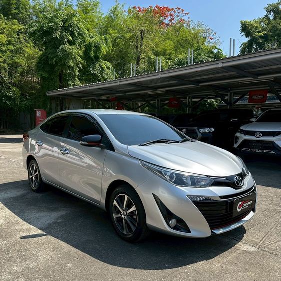 Toyota Yaris ATIV 2019 1.2 S Plus Sedan เบนซิน ไม่ติดแก๊ส เกียร์อัตโนมัติ บรอนซ์เงิน
