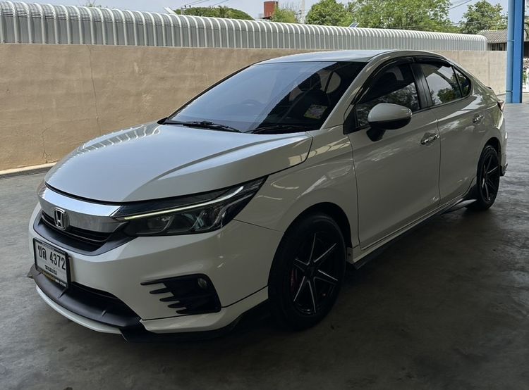 รถ Honda City 1.0 V สี ขาว