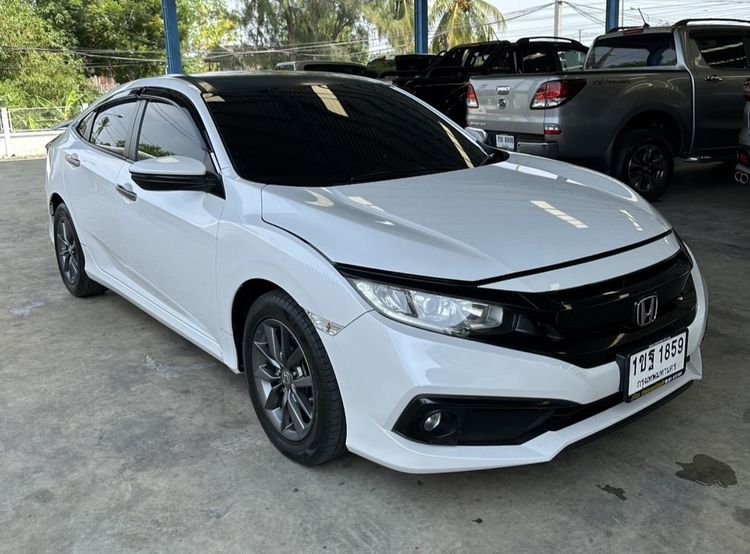 Honda Civic 2020 1.8 EL i-VTEC Sedan เบนซิน ไม่ติดแก๊ส เกียร์อัตโนมัติ ขาว รูปที่ 3
