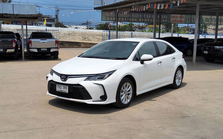 Toyota Altis 2021 1.6 G Sedan เบนซิน ไม่ติดแก๊ส เกียร์อัตโนมัติ ขาว