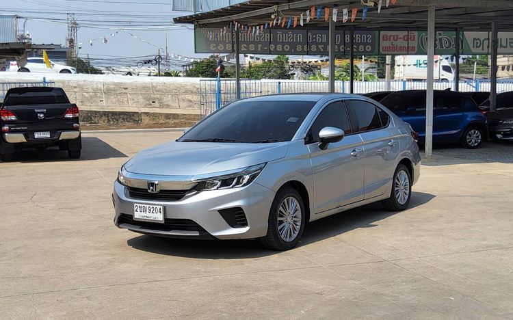 รถ Honda City 1.0 V สี บรอนซ์เงิน