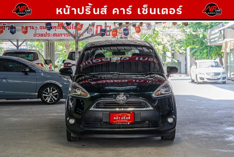 Toyota Sienta 2018 1.5 V Utility-car เบนซิน ไม่ติดแก๊ส เกียร์อัตโนมัติ ดำ รูปที่ 2