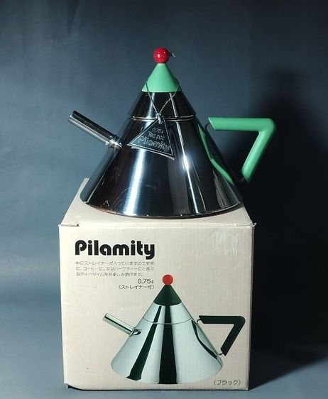 อุปกรณ์ทำเครื่องดื่ม กาน้ำชา Pyramiti รุ่นหายาก ใหม่เอี่ยม

เหล็กกล้าไร้สนิมที่ผลิตในญี่ปุ่นในช่วงทศวรรษ 1980
