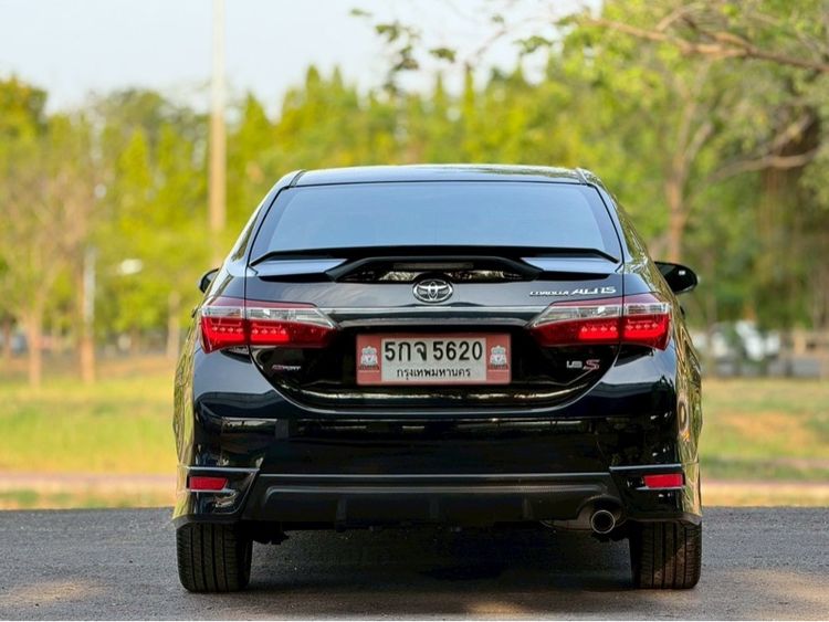 Toyota Altis 2015 1.8 S Sedan เบนซิน ไม่ติดแก๊ส เกียร์อัตโนมัติ ดำ รูปที่ 3