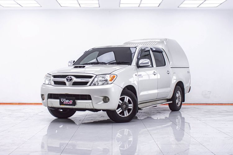 Toyota Hilux Vigo 2005 3.0 G Pickup ดีเซล ไม่ติดแก๊ส เกียร์อัตโนมัติ เทา
