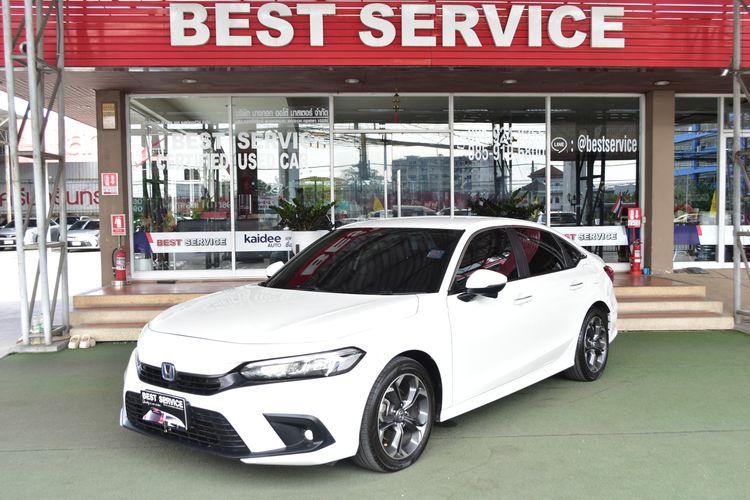 รถ Honda Civic 2.0 eHEV EL+ สี ขาว