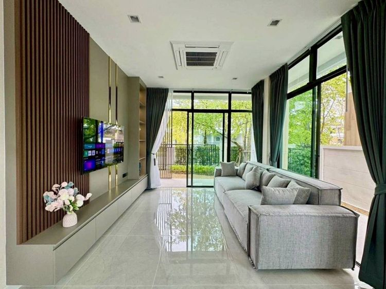 ตกแต่งครบ ให้เช่าบ้านเดี่ยว 2 ชั้น โครงการ บางกอก บูเลอวาร์ด บางนา กม.5 เฟอร์นิเจอร์ครบ ใกล้รถไฟฟ้า ใกล้ทางด่วน ใกล้ห้างสรรพสินค้า ใกล้สถานศึกษา ใกล้โ รูปที่ 2